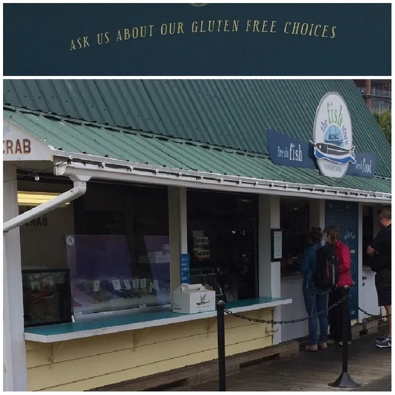 Image of the Fish Store’s store at Fisherman’s Wharf in Victoria BC.